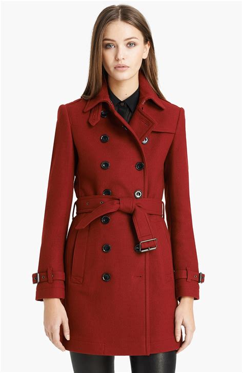 burberry brit wool blend coat|burberry trench coat waterproof.